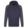 Sweat homme à capuche sans poche kangourou, coupe classique, en coton, 300 g/m²
