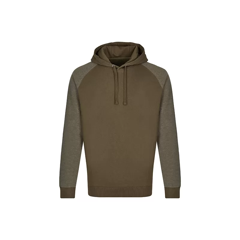 Sweat homme à capuche sans poche kangourou, coupe classique, en coton, 300 g/m²