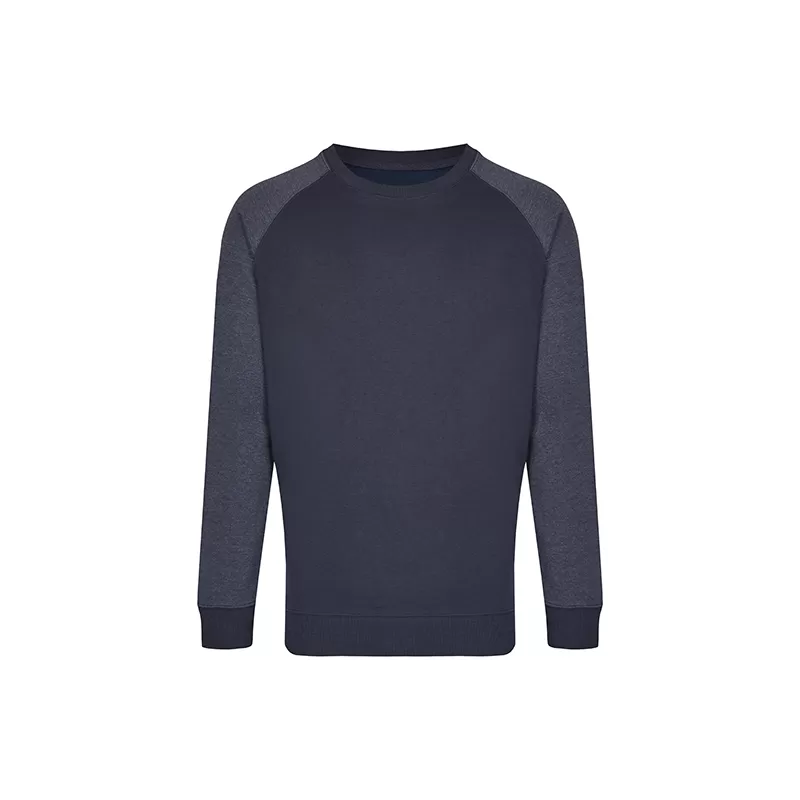 Sweat-shirt homme manches raglan en coton ringspun, coupe classique, 300 g/m²