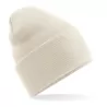Bonnet à large revers en polyester recyclé, tricot double épaisseur