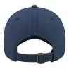 Casquette baseball 6 panneaux en coton canvas, look vintage, 260 g/m²