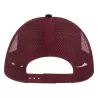 Casquette Rapper 5 panneaux en coton canvas, visière préformée, dos filet, 260 g/m²