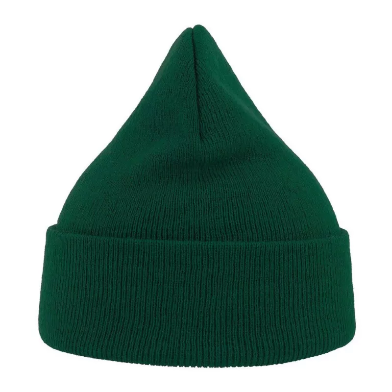 Bonnet EKO doublé en acrylique, avec revers, 65 g/m²