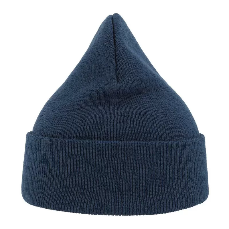 Bonnet EKO doublé en acrylique, avec revers, 65 g/m²