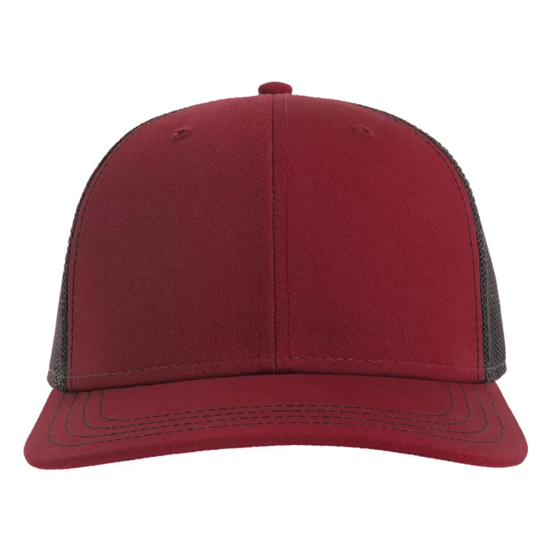 Casquette trucker  6 panneaux en coton et polyester recyclé avec filet, 280 g/m²