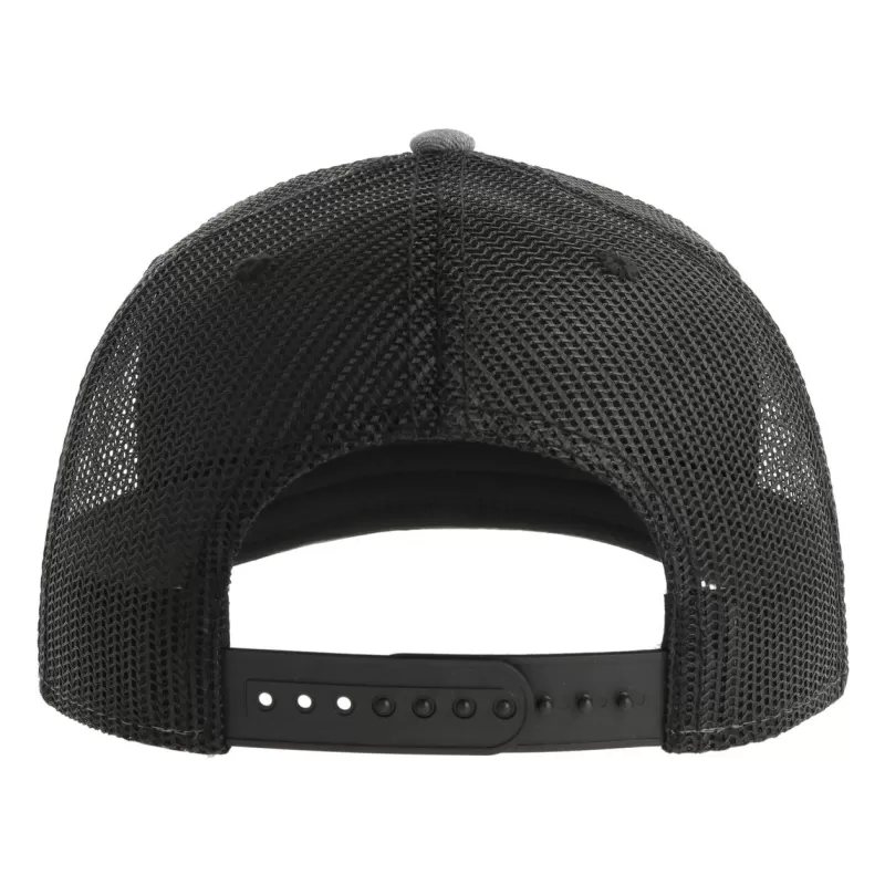 Casquette trucker  6 panneaux en coton et polyester recyclé avec filet, 280 g/m²