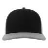Casquette trucker  6 panneaux en coton et polyester recyclé avec filet, 280 g/m²