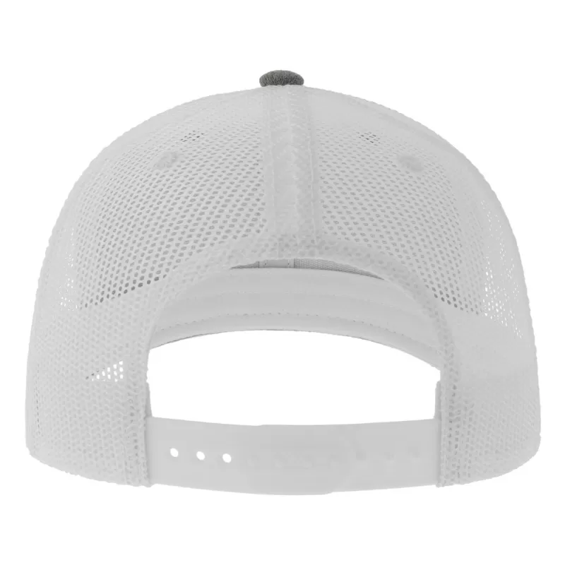 Casquette trucker  6 panneaux en coton et polyester recyclé avec filet, 280 g/m²