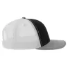 Casquette trucker  6 panneaux en coton et polyester recyclé avec filet, 280 g/m²