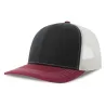 Casquette trucker  6 panneaux en coton et polyester recyclé avec filet, 280 g/m²