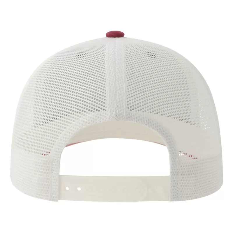 Casquette trucker  6 panneaux en coton et polyester recyclé avec filet, 280 g/m²
