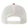 Casquette trucker  6 panneaux en coton et polyester recyclé avec filet, 280 g/m²