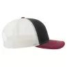 Casquette trucker  6 panneaux en coton et polyester recyclé avec filet, 280 g/m²