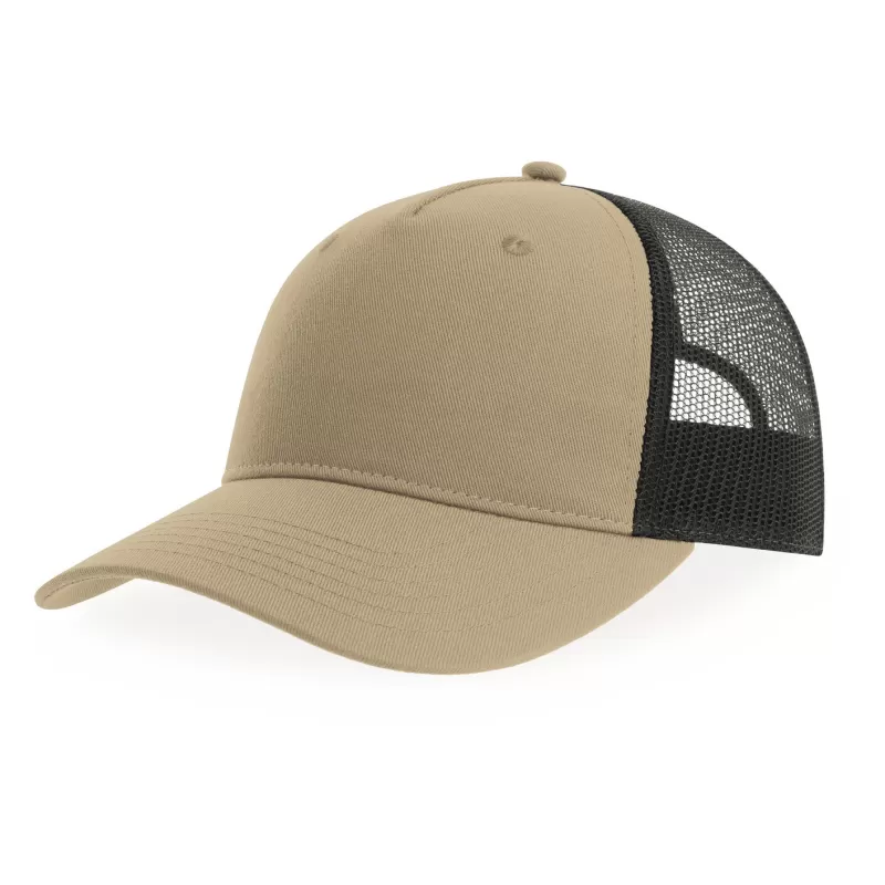 Casquette trucker 5 pans en polyester recyclé, légère et respirante, 200 g/m²