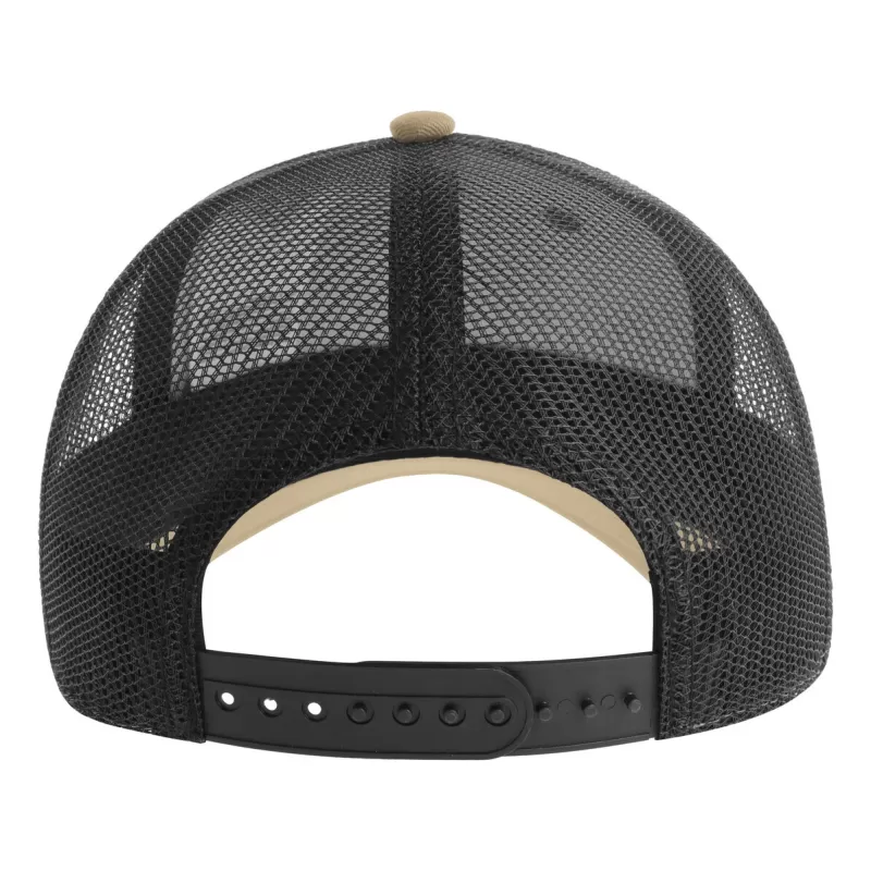 Casquette trucker 5 pans en polyester recyclé, légère et respirante, 200 g/m²