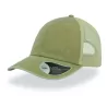 Casquette 6 panneaux visière préformée, panneaux avant non structurés, velcro, 250 g/m²