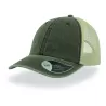 Casquette 6 panneaux visière préformée, panneaux avant non structurés, velcro, 250 g/m²