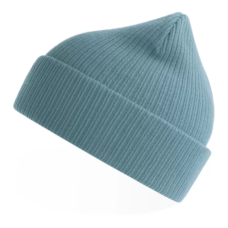 Bonnet en coton organique hypoallergénique avec rabat, 78 g/m²