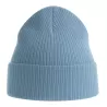 Bonnet en coton organique hypoallergénique avec rabat, 78 g/m²