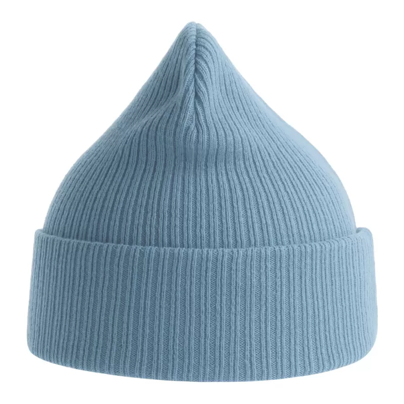 Bonnet en coton organique hypoallergénique avec rabat, 78 g/m²