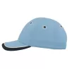 Casquette enfant baseball 5 pans en coton bio, fermeture velcro, 260 g/m²