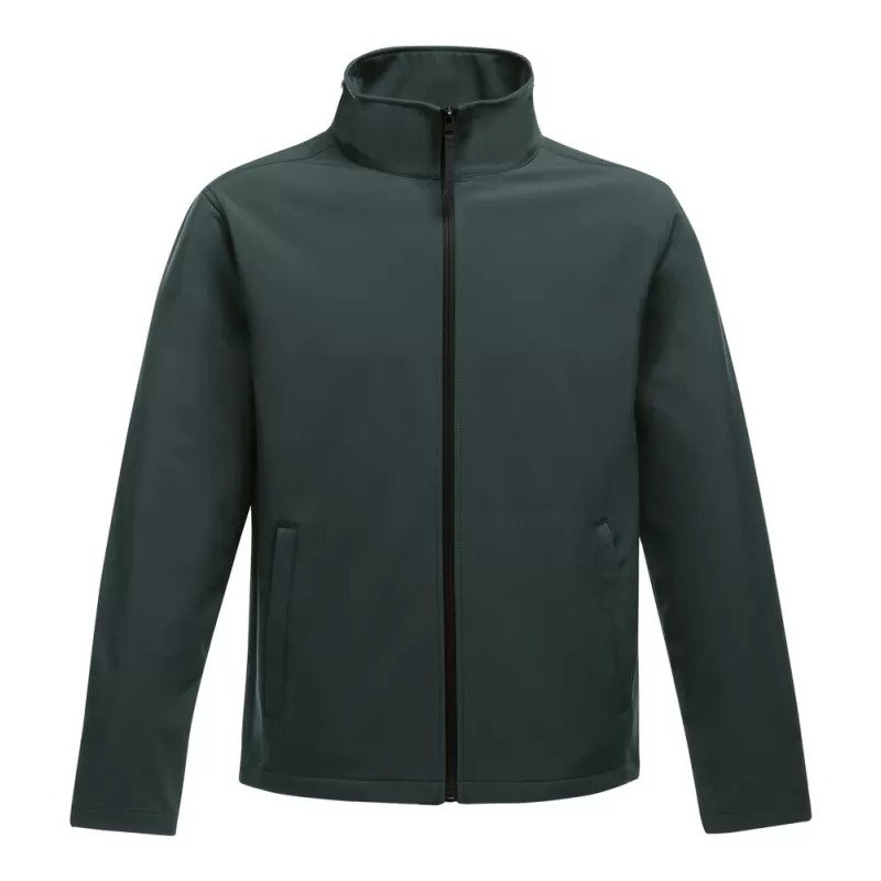 Veste Softshell homme 2 couches polyester imprimable, coupe-vent, 265 g/m²