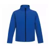 Veste Softshell homme 2 couches polyester imprimable, coupe-vent, 265 g/m²