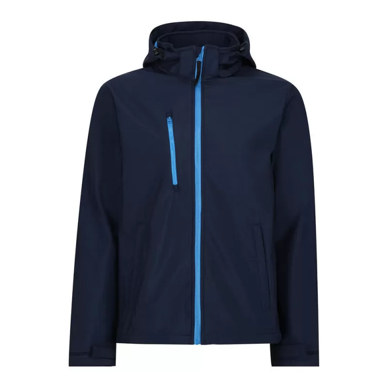 Veste Softshell homme à capuche imperméable et respirante, 300 g/m²