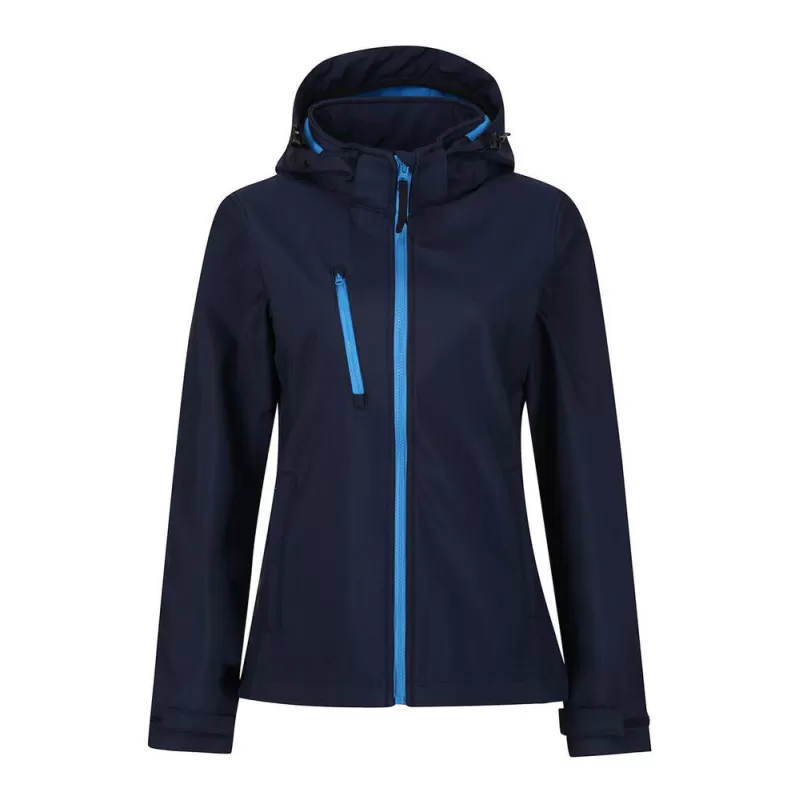 Veste Softshell femme à capuche imperméable et respirante, 300 g/m²