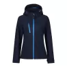 Veste Softshell femme à capuche imperméable et respirante, 300 g/m²