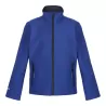 Veste Softshell enfant 2 couches coupe-vent, déperlant, 2 poches zippées, 265 g/m²