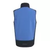 Bodywarmer bicolore softshell polyester recyclé, coupe-vent, déperlant, 260 g/m²