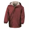 Veste polaire réversible en coupe-vent imperméable, 280 g/m²