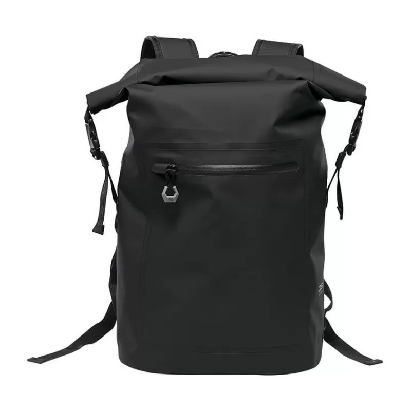 Sac à dos imperméable, coutures étanches, en PVC, fermeture enroulement, 25 litres
