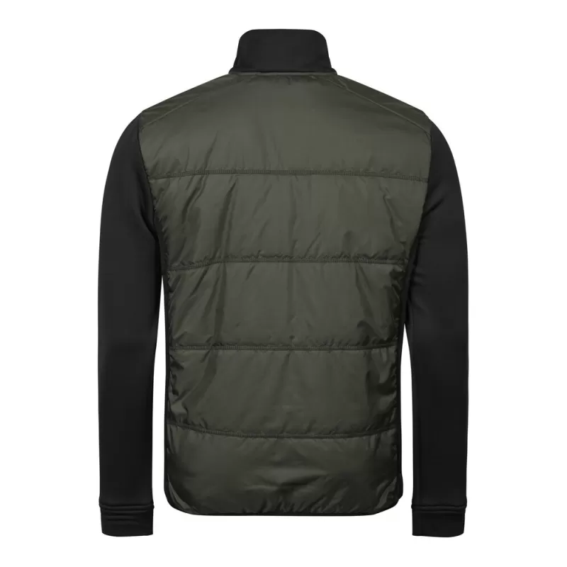 Veste bi-matière ajustée en polyester avec isolation DuPont™, 235 g/m²
