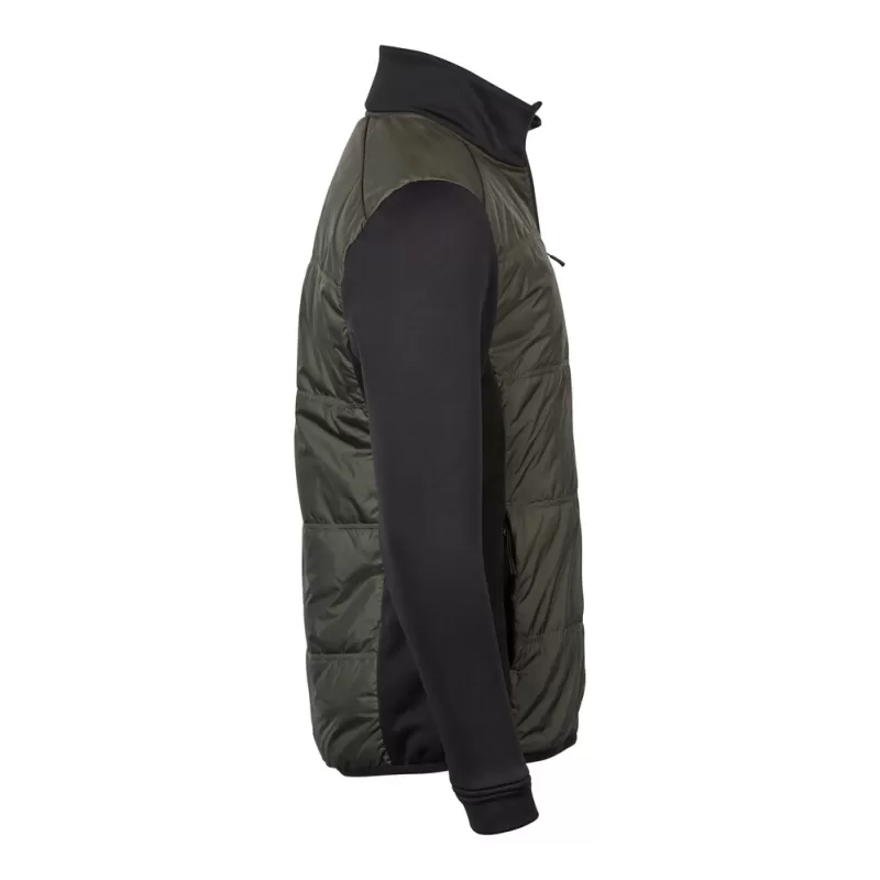 Veste bi-matière ajustée en polyester avec isolation DuPont™, 235 g/m²