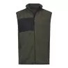Bodywarmer épais en polaire avec empiècements renforcés, 344 g/m²