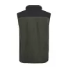Bodywarmer épais en polaire avec empiècements renforcés, 344 g/m²