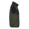 Bodywarmer épais en polaire avec empiècements renforcés, 344 g/m²