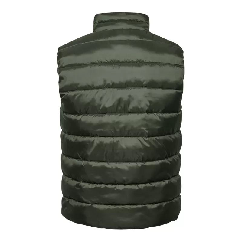 Bodywarmer léger déperlant en polyester recyclé avec rembourrage DuPont™