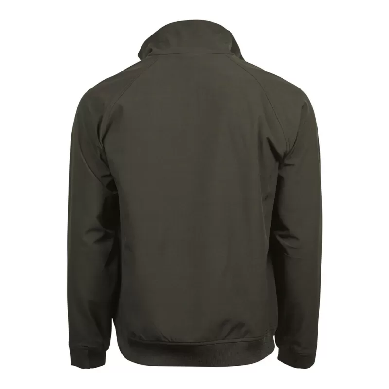 Veste stretch en polyester recyclé et nylon, déperlant, 210 g/m²