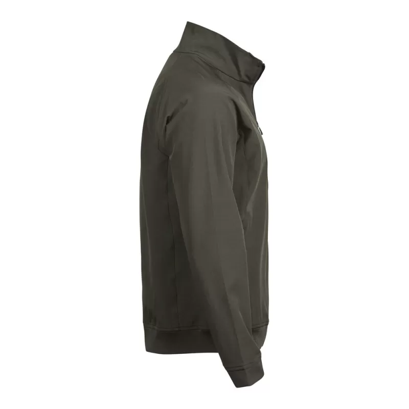 Veste stretch en polyester recyclé et nylon, déperlant, 210 g/m²
