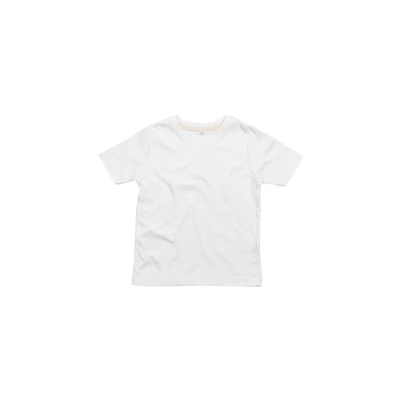 T-shirt enfant confortable en coton bio manches courtes, 130 g/m²
