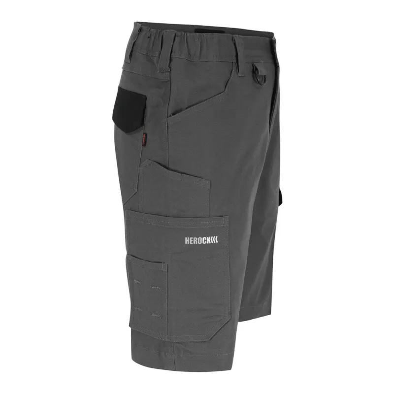 Bermuda multi-poches coton stretch, 275 g/m²