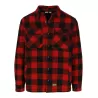 Chemise en flanelle, fermeture bouton-pression, poches multiples, 300 g/m²