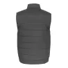 Bodywarmer de travail matelassé multi-poches déperlant, liseré réfléchissant dans le dos