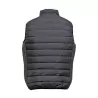 Bodywarmer homme en polyester recyclé, fermeture zippée, poches latérales, 160 g/m²