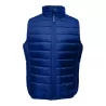 Bodywarmer homme en polyester recyclé, fermeture zippée, poches latérales, 160 g/m²