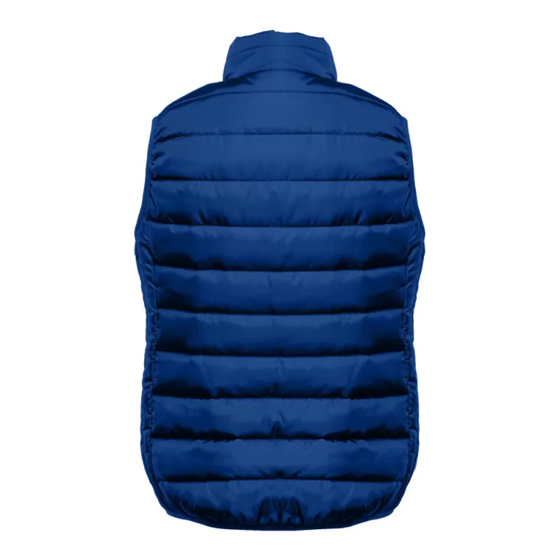 Bodywarmer homme en polyester recyclé, fermeture zippée, poches latérales, 160 g/m²