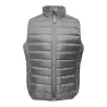 Bodywarmer homme en polyester recyclé, fermeture zippée, poches latérales, 160 g/m²